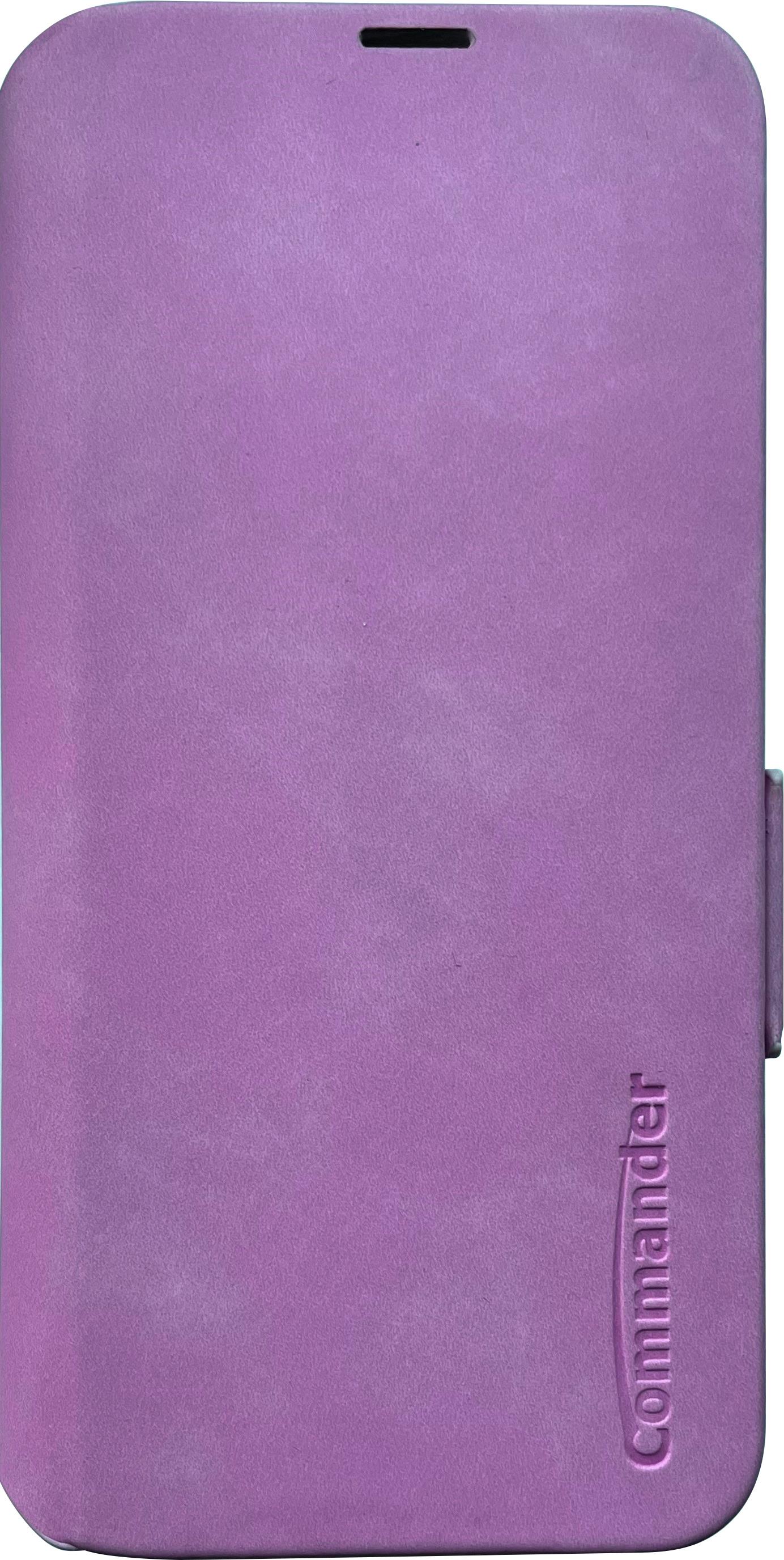 Peter Jäckel COMMANDER BOOK Handy-Schutzhülle 15,8 cm (6.2") Geldbörsenhülle Violett (20846)