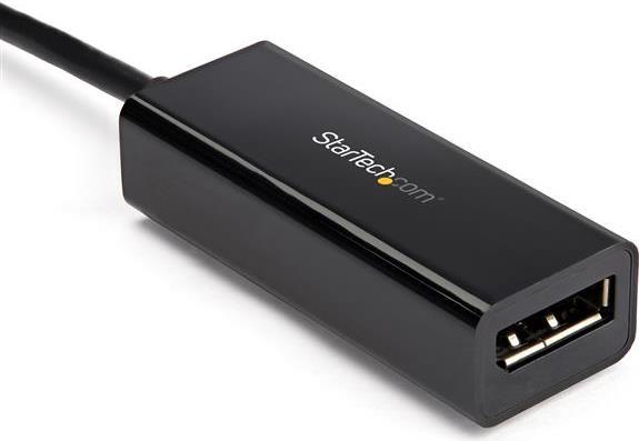StarTech.com CDP2DP14B USB-C auf DisplayPort Adapter (8K 30Hz, HBR3 Adapter, Thunderbolt 3, Video Dongle fur DP 1.4 Monitor & Display) (CDP2DP14B)