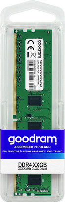 Goodram GR3200D464L22S/8G Speichermodul 8 GB 1 x 8 GB DDR4 3200 MHz (GR3200D464L22S/8G)