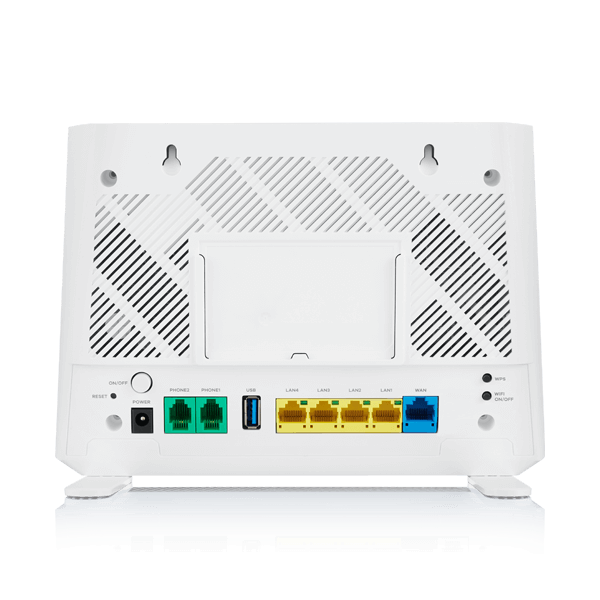Zyxel EX3301-T0 WLAN-Router Gigabit Ethernet Dual-Band (2,4 GHz/5 GHz) Weiß (EX3301-T0-EU01V1F)
