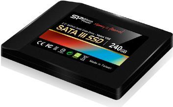 Silicon Power SP240GBSS3V55S25 Interne Festplatte 2.5"  240 GB Serial ATA III (SP240GBSS3V55S25)