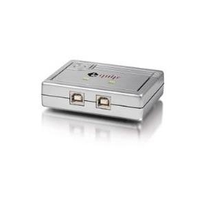 equip USB2.0 Sharing Switch USB-Umschalter für die gemeinsame Nutzung von Peripheriegeräten 2 Anschlüsse Hi-Speed USB (128542)