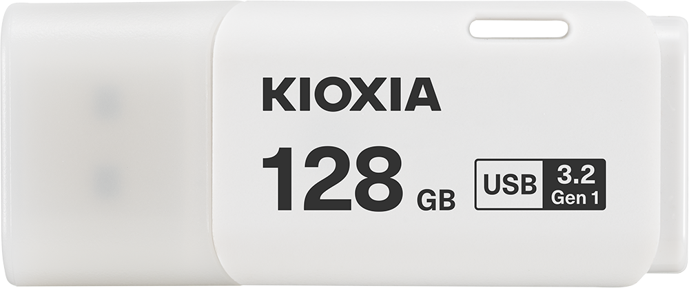 Kioxia TransMemory U301 USB-Stick 128 GB USB Typ-A 3.2 Gen 1 (3.1 Gen 1) Weiß (LU301W128GG4)