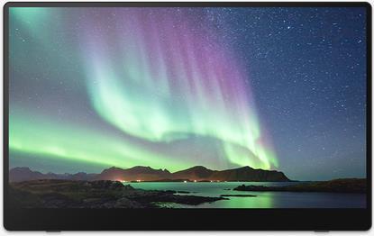 Ricoh 150BW mobiler Multi-Touch Monitor 39,60cm (15.6") - Full-HD, OLED-Display, 1ms, Akkubetrieb [Energieklasse C] (514910)