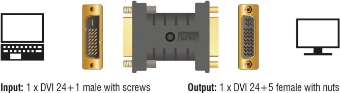 DeLOCK DVI-Adapter Single Link (63313)