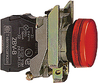 APC Schneider 1 Stück - Schneider Electric Leuchtmelder rt, m.LED-Mod.230V XB4BVM4 / 7546