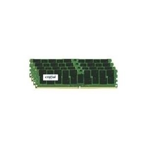 Crucial 64GB DDR4 KIT (16GBX4) 2133 64GB (16GB x 4), DDR4-2133 PC4-17000 ECC 1.2V (CT4K16G4RFD4213)