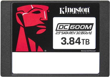 KINGSTON 3.84TB DC600M 6,35cm 2.5" SATA3 SSD (SEDC600M/3840G)