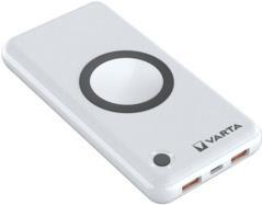 VARTA Wireless Power Bank 15000mAh + Ladekabel Leistungsstarkes 2-in-1 Produkt: Wireless Charger und Power Bank in einem! Mit den neuesten Technologie-Trends USB Tp C PD und Quick Charge 3.0 für maximale Ladegeschwindigkeit und Flexibilität. (57908101111)