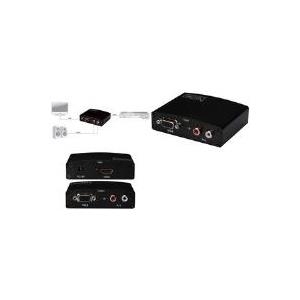 Assmann Digitus Video Converter HDMI to VGA/Audio Video resolutions up to 1080p Bandwidth 165MHz (DS-40310)