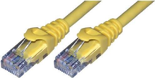 MCL FCC6M-0.50M/J Netzwerkkabel Gelb 0,5 m Cat6 U/UTP (UTP) (FCC6M-0.5M/J)