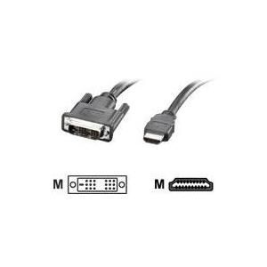 VALUE Kabel DVI (18+1) ST - HDMI ST 3,0m (11.99.5532)