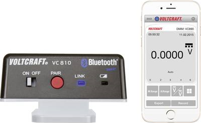 VOLTCRAFT VC810 Bluetooth®-Adapter VC810, Passend für (Details) VC830, VC850, VC870, VC880, VC890 VC810 (VC810)