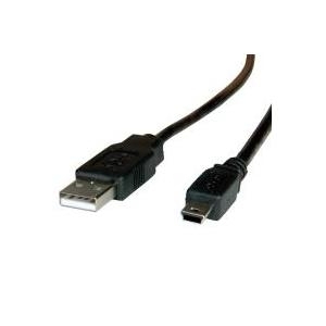 ROLINE USB 2.0 Kabel, Typ A - 5-Pin Mini 1,8m (11.02.8719)