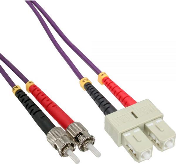 InLine Patch-Kabel SC multi-mode (M) bis ST multi-mode (M) (82502P)