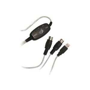 Adapter LogiLink USB 2.0 > Midi In-Out 2.0m (UA0037)