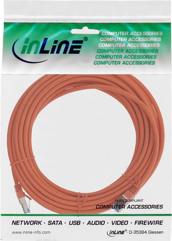 INLINE Patch-Kabel RJ-45 (M) zu RJ-45 (M) (76805O)