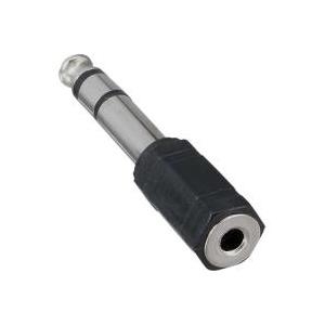 InLine Audio Adapter - 6,3 mm Klinke Stecker an 3,5 mm Klinke Buchse (99305)