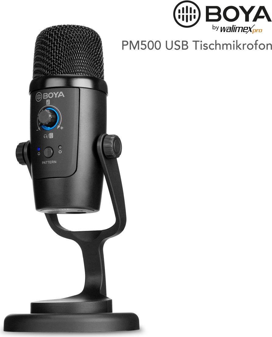 BOYA Walimex pro PM500 USB Tischmikrofon (23085)