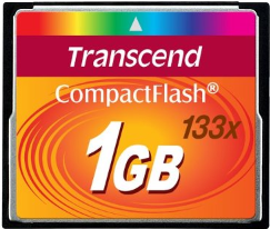 Transcend Flash-Speicherkarte (TS1GCF133)