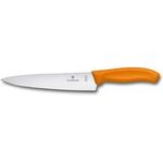 Victorinox V-6.80 06.19L9B Swiss Classic Tranchiermesser, 19cm, orange (V-6.80 06.19L9B)