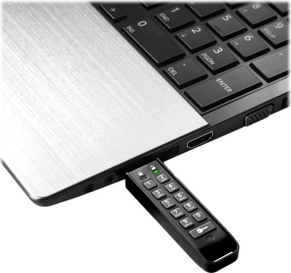iStorage datAshur Personal2 64 GB USB 3.0 Schwarz