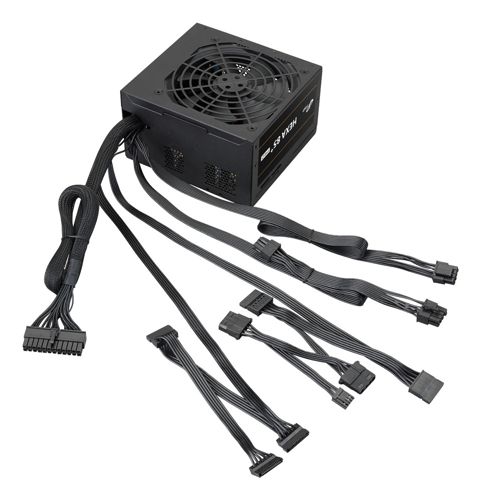 FSP HEXA 85+ PRO 350 W PC-Netzteil ATX 2.5 80 PLUS Bronze Schwarz