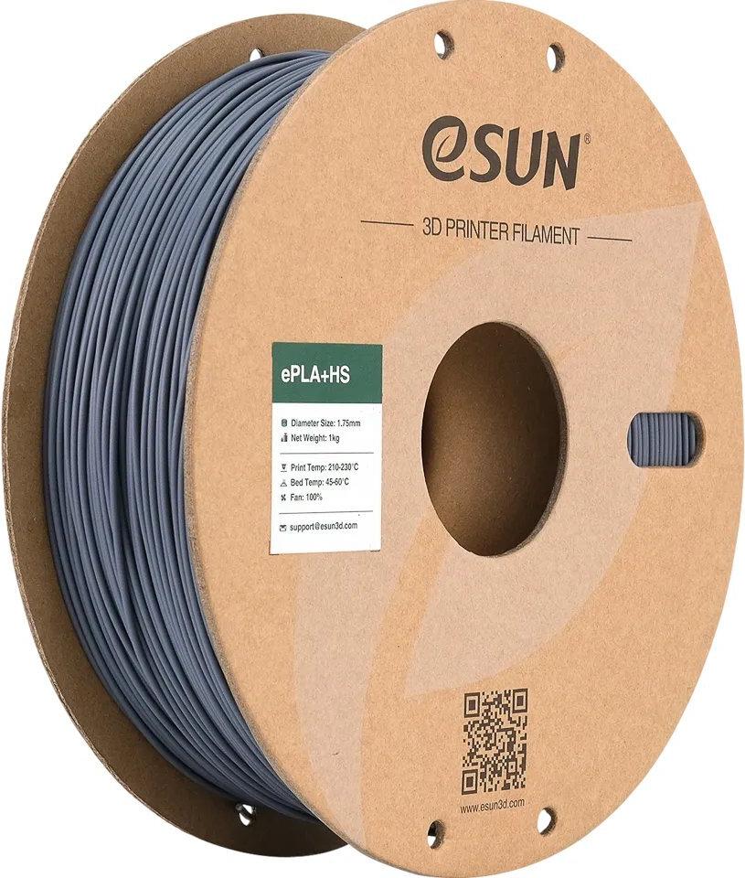 EPLA 1,75mm GREY 1kg ESUN 3D FILAMENT (ePLAP175H1)