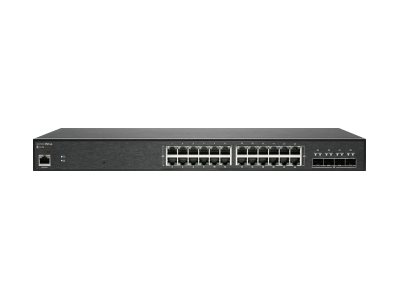 SonicWall Switch SWS14-24 Managed Layer 2 24-Port + 4x 10G SFP+ Schwarz