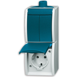 BUSCH-JAEGER Steckd./Wippsch. 2601/5/20EW-53-503 ocean Kombination 2601/5/20EW-53-503 (2601/5/20EW-53-503)