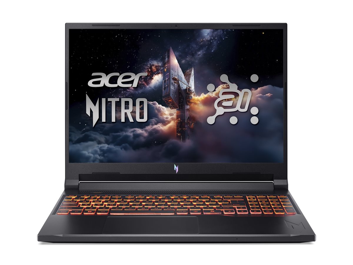 Acer Nitro V 16 AI ANV16-42 Gaming-Notebook 16" AMD Ryzen 7 260 16 GB RAM 1 TB SSD GeForce RTX 5060 Schiefer Schwarz