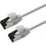 ROLINE U/FTP Patchkabel Kat.8.1 LSOH slim weiss 1m (21.15.3273)