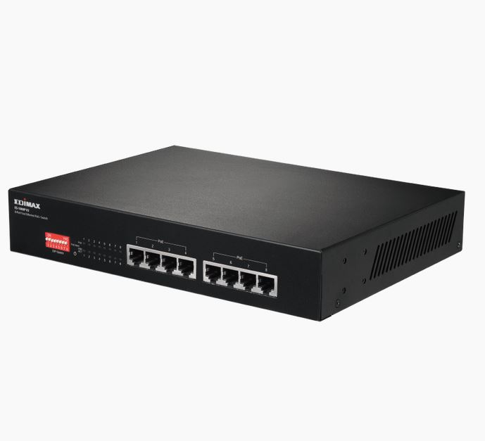 Edimax Switch Fast Ethernet (ES-1008P V2)