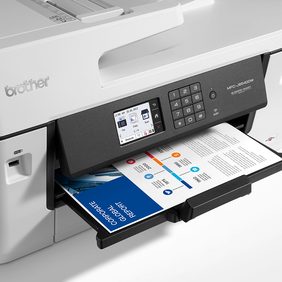 Brother MFC-J6540DWE A3 Multifunktionsdrucker 1200 x 4800 dpi Grau, Weiß