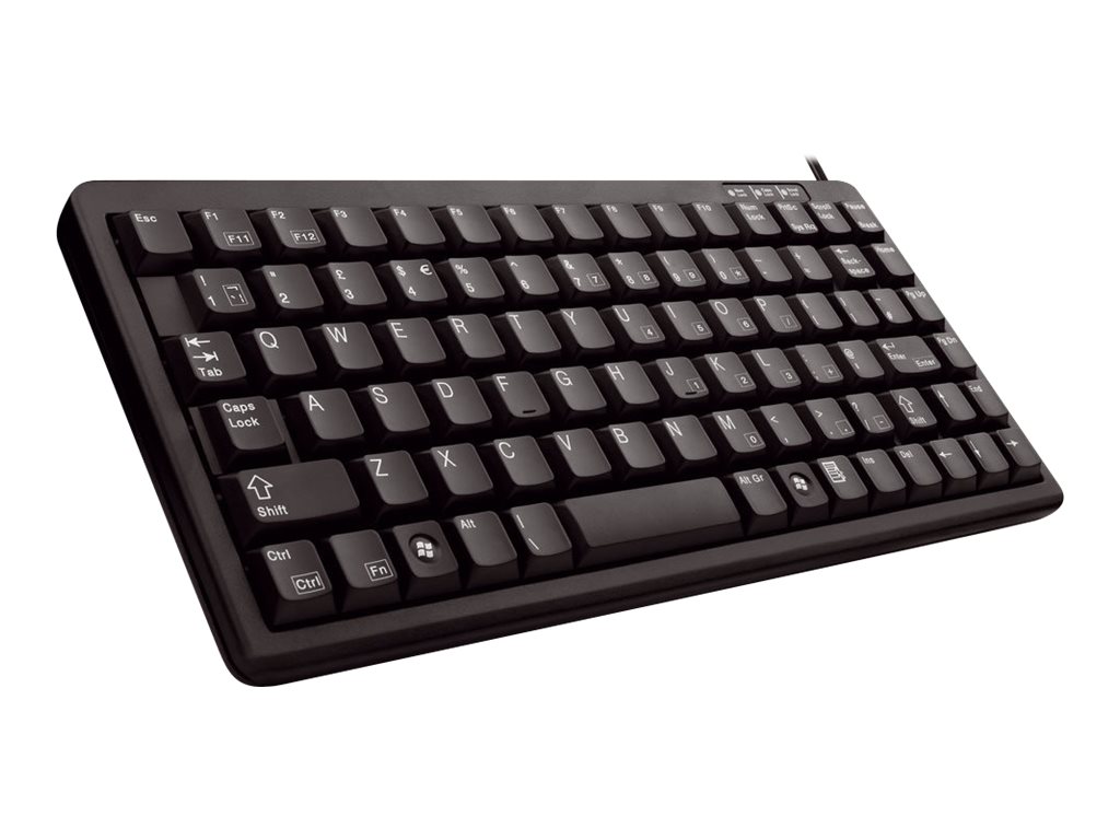 CHERRY ML4100 Slim Line Tastatur PS/2, USB QWERTY US Englisch Schwarz
