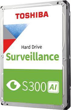 TOSHIBA S300 SURVEILLANCE AI 20TB 3.5 SATA HDD 7200 RPM 512MB CMR (MG11ACA20TE-V)