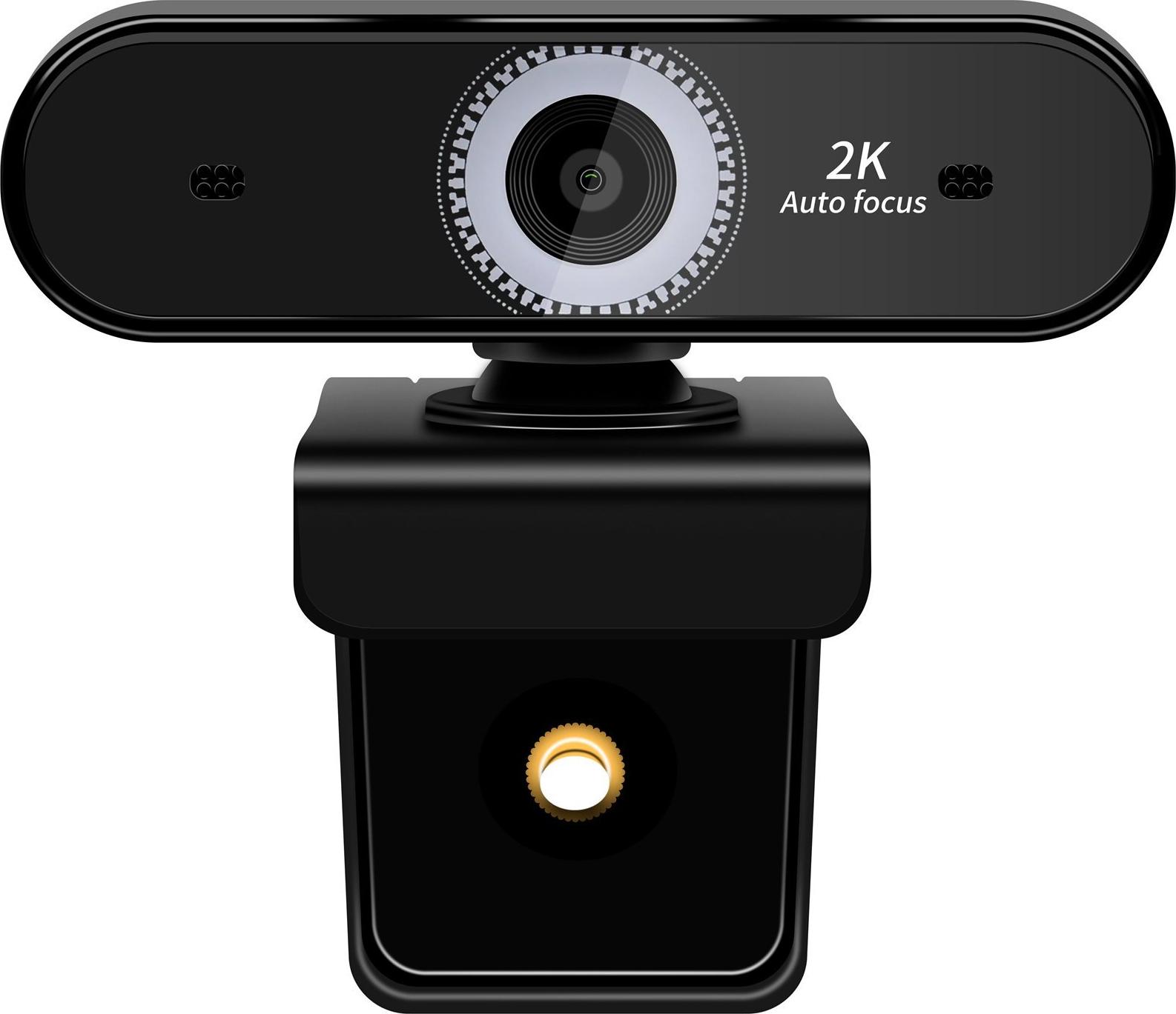 Origin Storage Webcam 2K Ultra HD 2592 x 1944 5 MP 60 fps USB 2.0 Schwarz