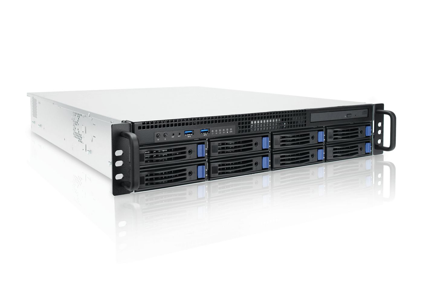 Ernitec SR-2U58R-HW 2U Rack-Server Ultra 5 225 16 GB RAM 2x1 TB NVMe RAID IPMI Windows 11 Pro