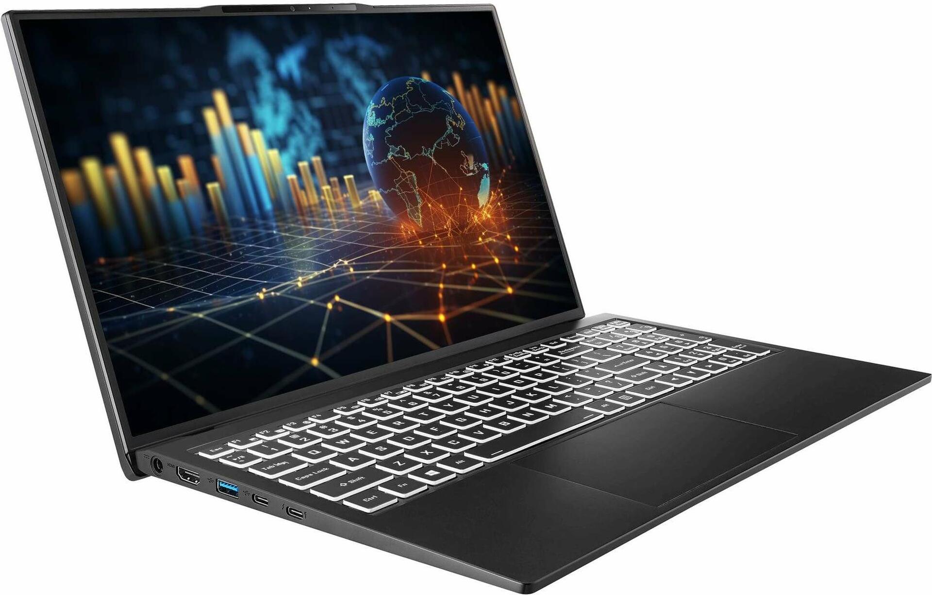 CAPTIVA Power Starter I77-323 Laptop 39,6 cm (15.6") Full HD Intel® Core™ i7 64 GB DDR5-SDRAM 1 TB SSD Wi-Fi 6 (802.11ax) Windows 11 Home Schwarz (77323)