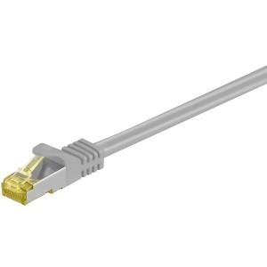 Wentronic GoobayCat.7 Rohkabel Patchkabel, S/FTP (PiMF), Grau, 30 m - LSZH halogenfrei, Kupfer, RJ45 Stecker (91675)