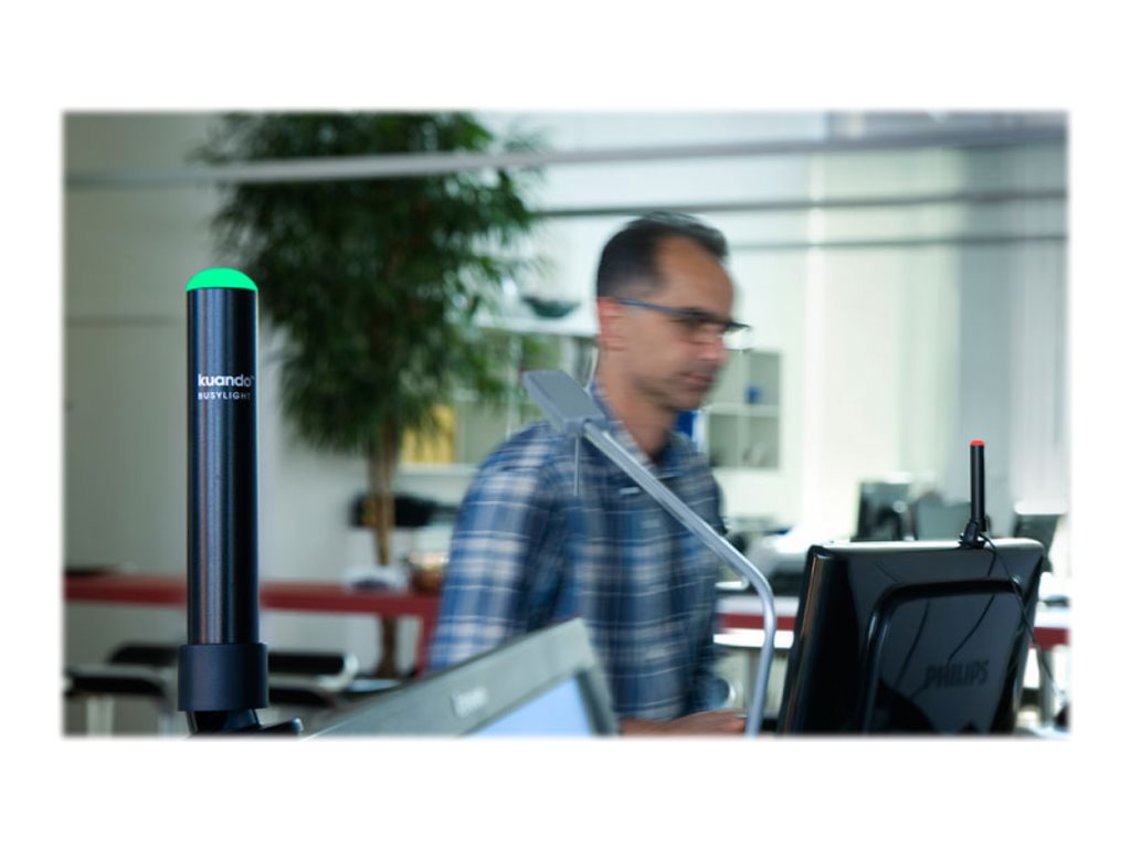 Kuando Busylight Alpha UC Headset-Betriebsanzeige für Microsoft Lync, Estos, C4B