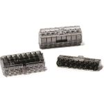 HellermannTyton Dosenklemme Pole=8, 0.5...2.5 mm² (HCPM-8 PC BK 50)