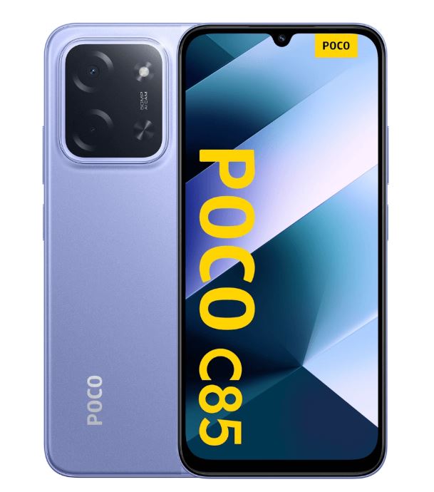 Xiaomi POCO C85 Smartphone – 6,9" Dual-SIM, 8GB/256GB, 50MP, 4G, Violett