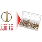 KS TOOLS Sortiment Klappsplinte, 50-tlg. (970.0550)