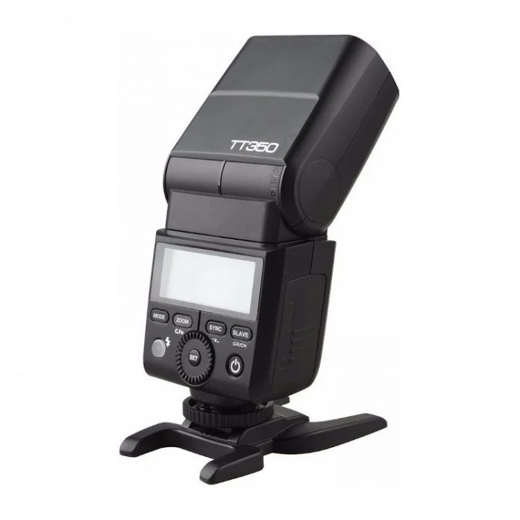 Godox TT350S Kompaktes Blitzlicht TTL Leitzahl 36 Schwarz