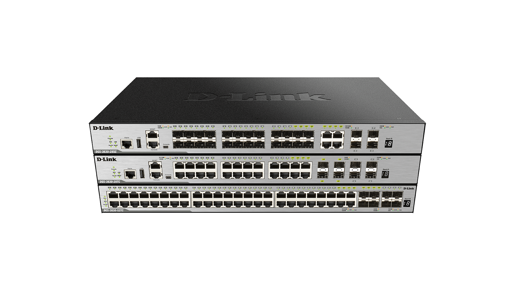 D-Link DGS 3630-28SC Switch L3 verwaltet 20 x Gigabit SFP + 4 x ...