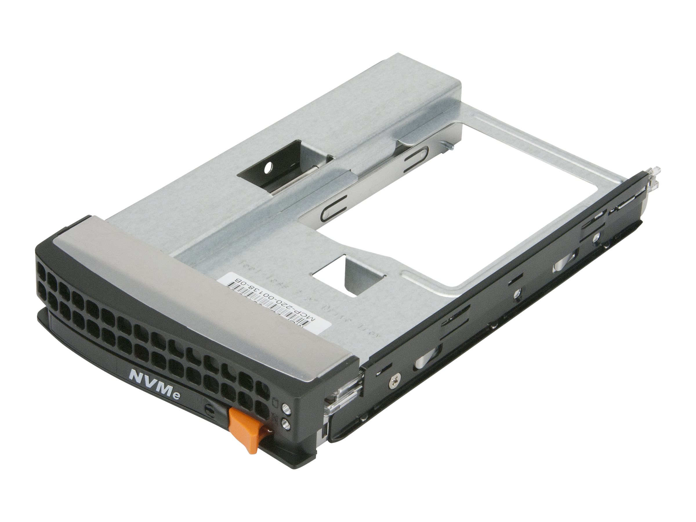 Supermicro MCP-220-00138-0B Gen 5.5 NVMe Laufwerk-Tray 3.5" Werkzeuglos Black with Orange Tab