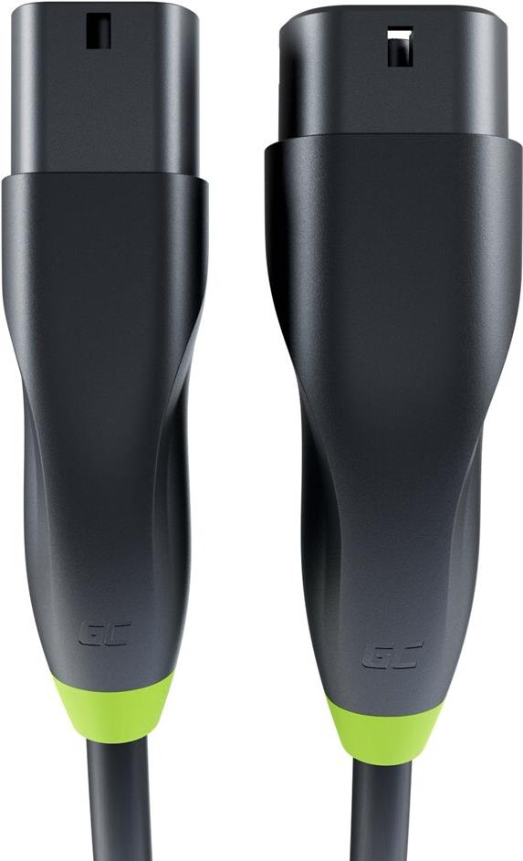 Green Cell EVKABGC03 Ladekabel für Elektrofahrzeuge Schwarz Typ 2 3 5 m (EVKABGC03)