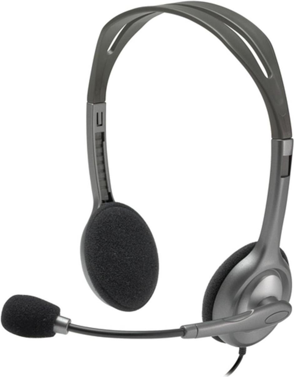 Logitech H111 Stereo Headset 3,5 mm Klinke Schwarz
