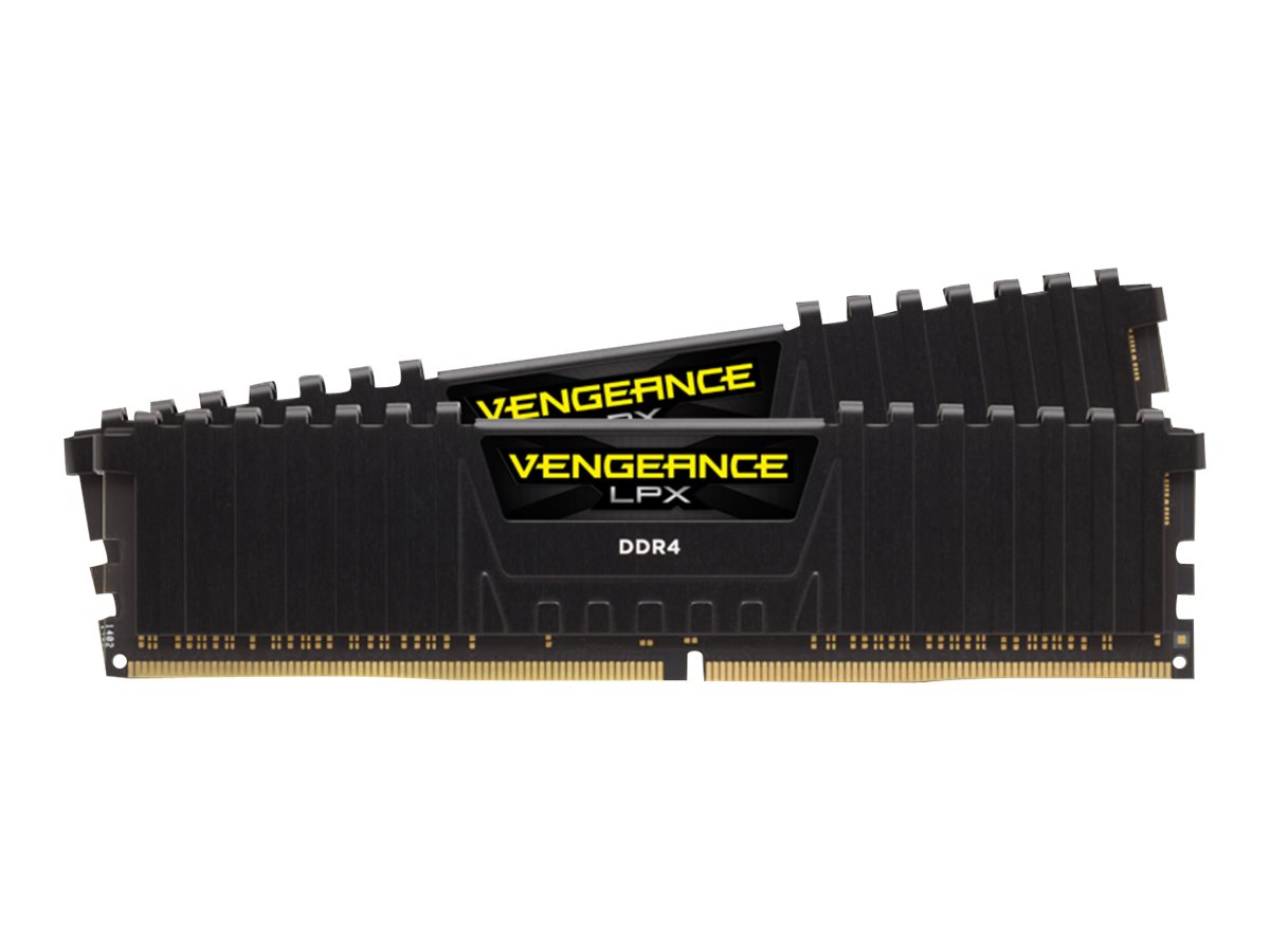 Corsair Vengeance LPX 16 GB RAM DDR4 2400 MHz CL14 DIMM Kit Schwarz